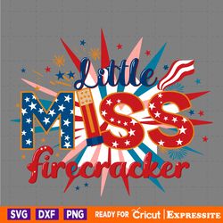 american little miss firecracker png digital download files