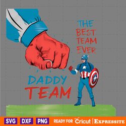 super man daddy team the best team ever png