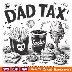 vintage dad tax making sure its not poison png