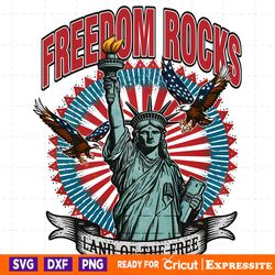 freedom rocks land of the free statue of liberty png