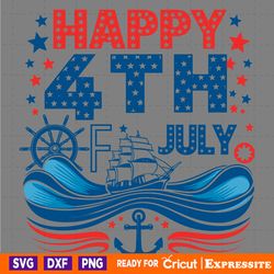 cruise squad happy 4th of july cruise svg
