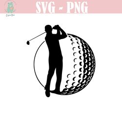 golf svg, golfing svg, golfing design svg, golf logo, golf ball svg, golf vector, golf club instant download, svg, png,
