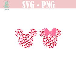 bundle mouse icon pink heart svg, family trip svg, vacay mode svg, svg, png files for cricut sublimation