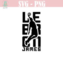 lebron james dunk svg, instant download, digital files, png, pdf, dxf and svg