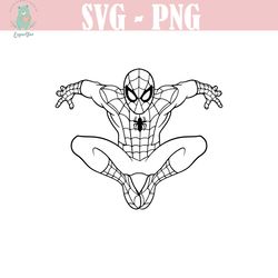 spiderman svg png pdf / t-shirt svg / cutting file / coffee mug svg / sublimation / cricut / vector svg