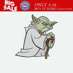 master yoda svg, star wars yoda svg , cute yoda svg, eps png dxf clipart, cut file cricut silhouette, master yoda stic