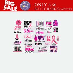 breast cancer svg - cancer awareness svg - cancer cut files - cancer quote svg - cancer ribbon svg - cancer survivor svg