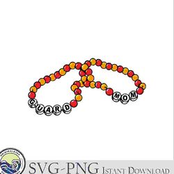 tight end lover guard mom bracelets svg