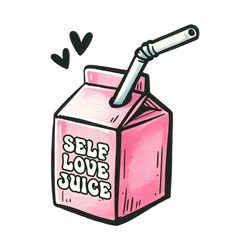 self love juice box png