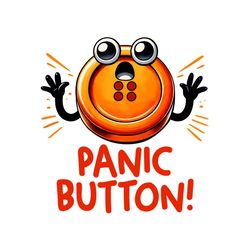 panic button sewing pun