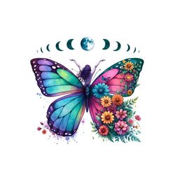 mystical moon butterfly