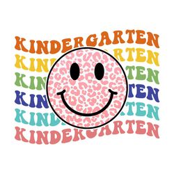 kindergarten retro groovy png