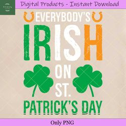 everybody is irish on st patrick's day