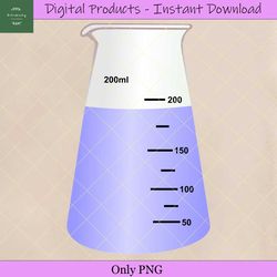 beaker set vector graphic image file