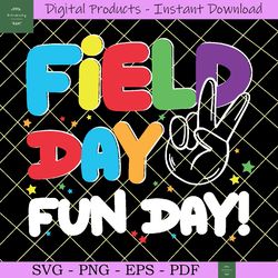 field day fun last day of school svg