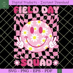 groovy field day squad svg