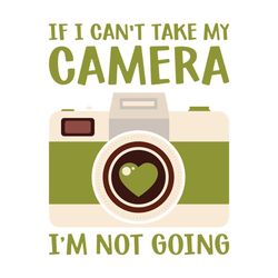 if i can't take my camera photography