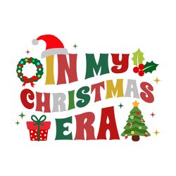 in my christmas era png sublimation