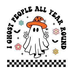 retro i ghost people all year round png