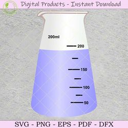 beaker set vector graphic image file