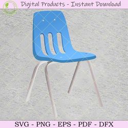 isolated chair clipart vector image file