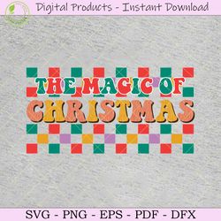 the magic of christmas sublimation