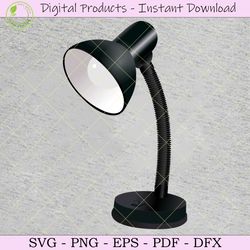 desk lamp vector clipart icon file