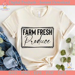 farm fresh produce svg design