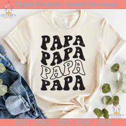 about papa retro svg design