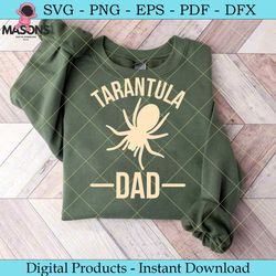 tarantula dad svg cut file