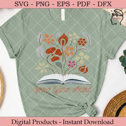 grow your mindsvg tshirt design file