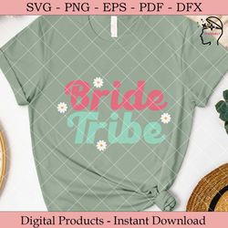 bride tribe  wedding svg