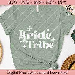 bride tribe  wedding svg.