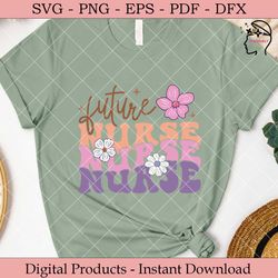 future nurse retro svg
