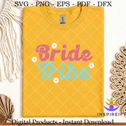 bride tribe  wedding svg