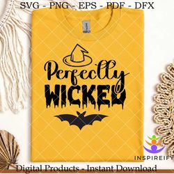 perfectly wicked  witch svg.