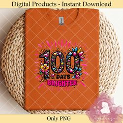 easy 100 days of school png