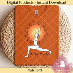 bundle yoga png sublimation graphic