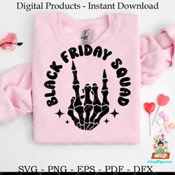 black friday squad svg design