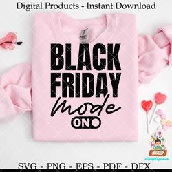 black friday mode on svg design