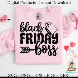 black friday boss svg design