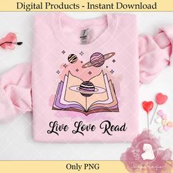 live love read png reading books graphic