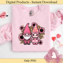 gnome couple valentine sublimation png