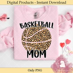 basketball mom sublimation graphic png