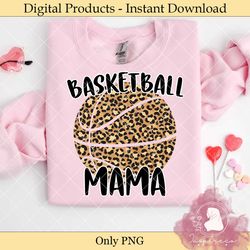 basketball mama sublimation graphic png