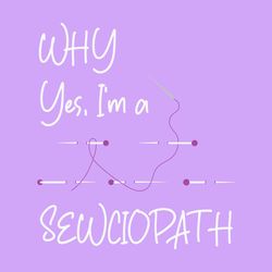 sewciopath funny quilt quilting