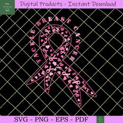 tackle breast cancer svg