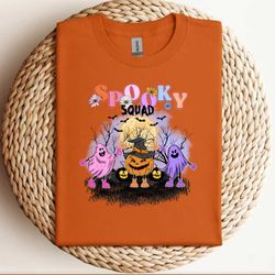 spooky squad boo pumpkin sublimation