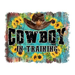 cowboy in training sublimation png digital download files