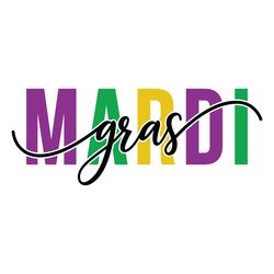 mardi gras svg digital download files